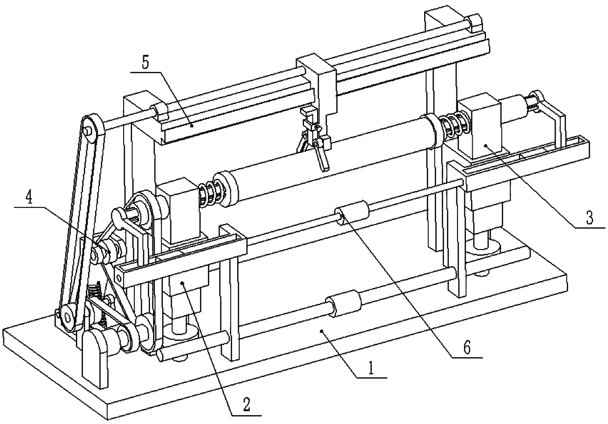 Pipeline grinding device for building construction