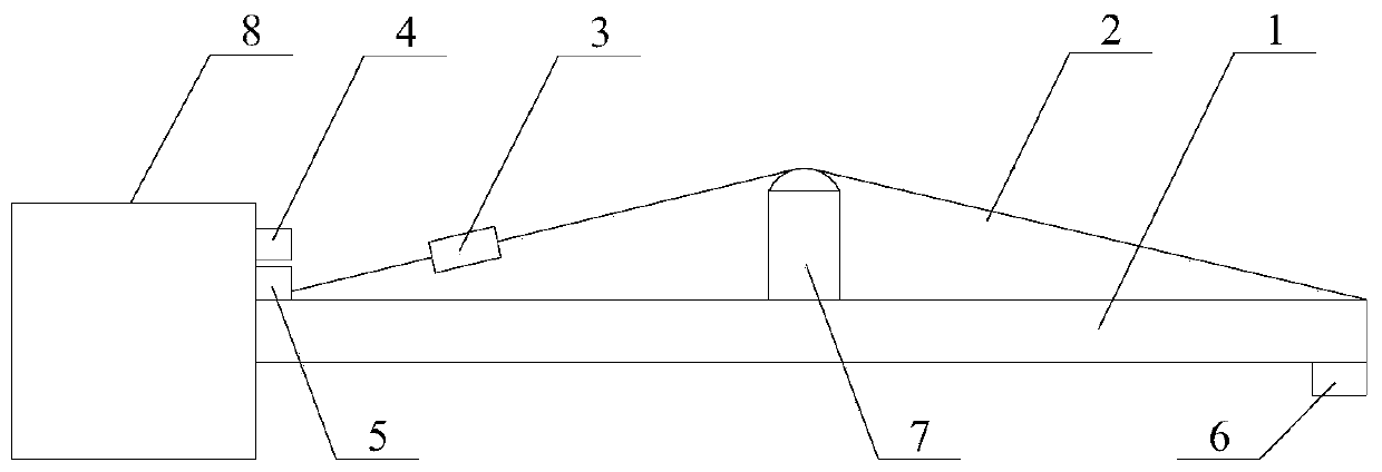 A Vibration Self-suppressing Solar Panel Based on Suspension Rope Tension Measurement