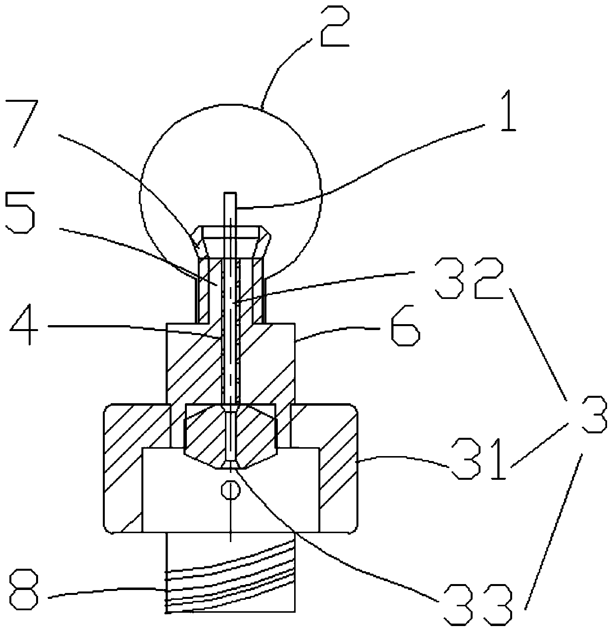 System and method for quickly judging mutual influence of filament and lampshade performances