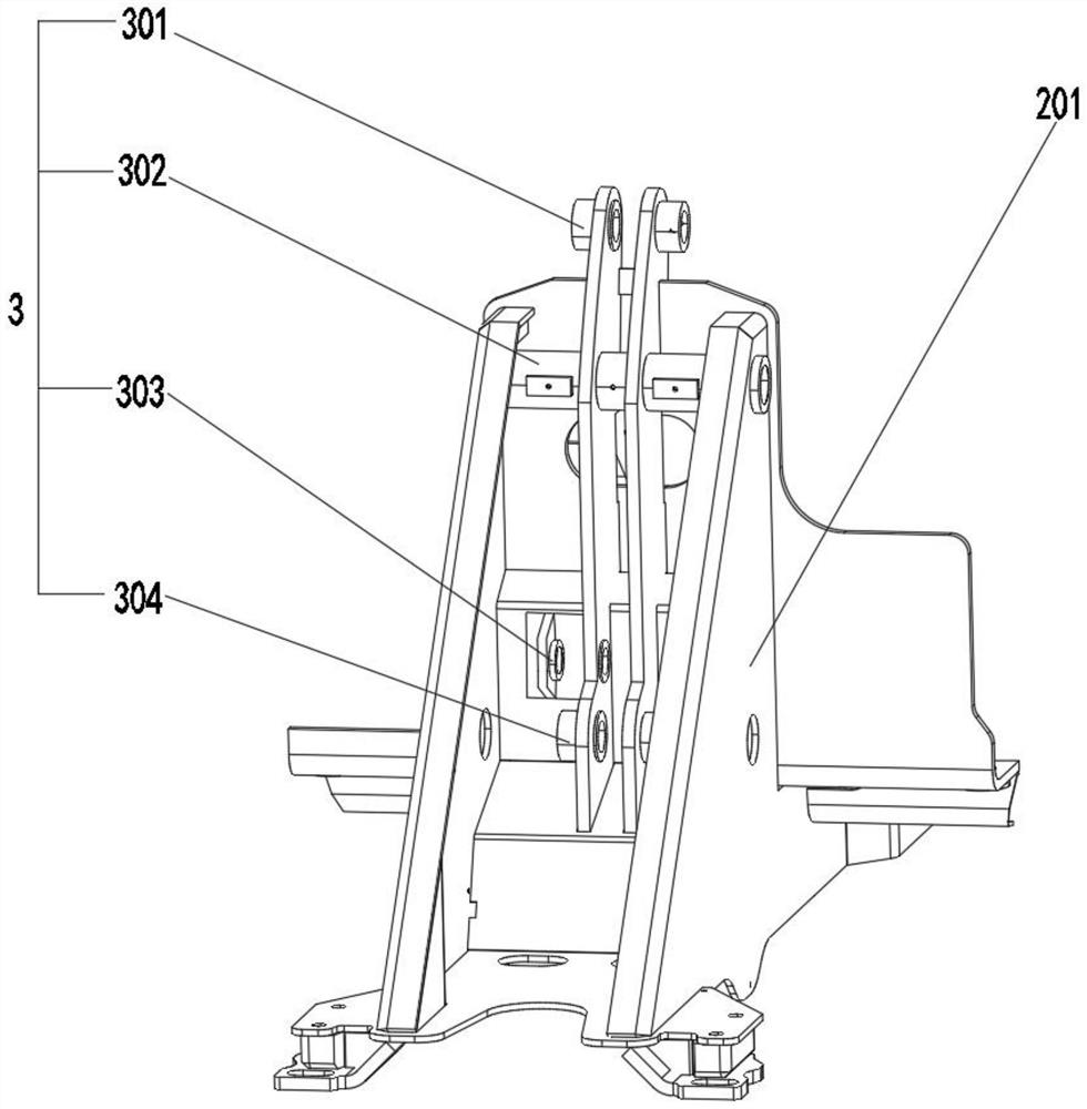 Multifunctional engineering vehicle and accessory assembly reloading method thereof