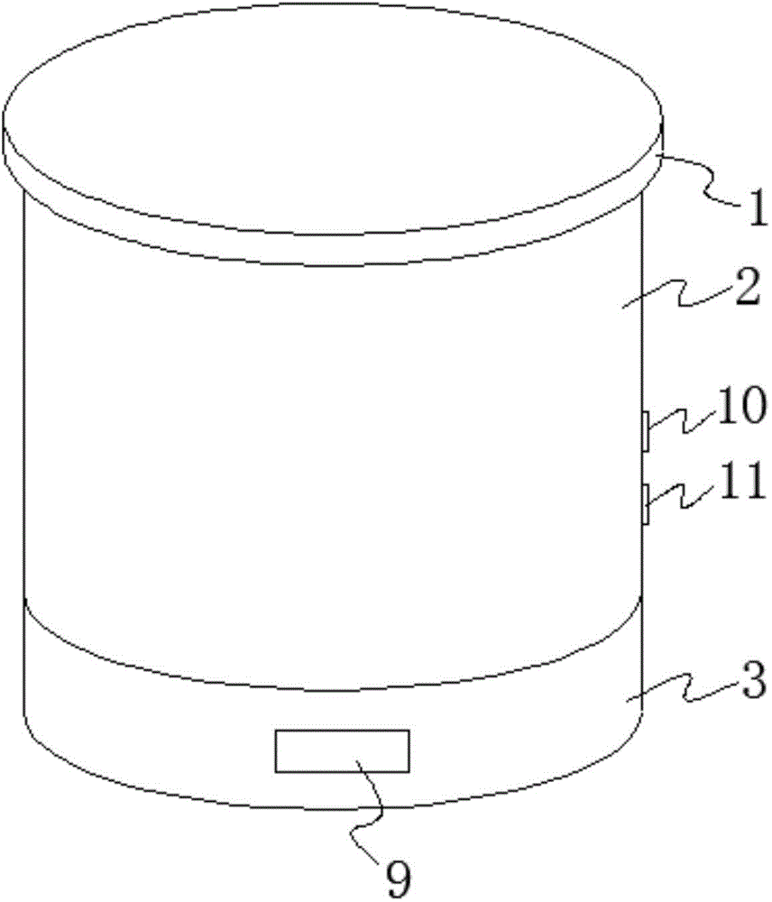 Electric stirring heating water cup adopting thermoelectric power generation