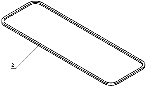 Detachable heat exchanger plate bundle composed of all-welded plate tubes