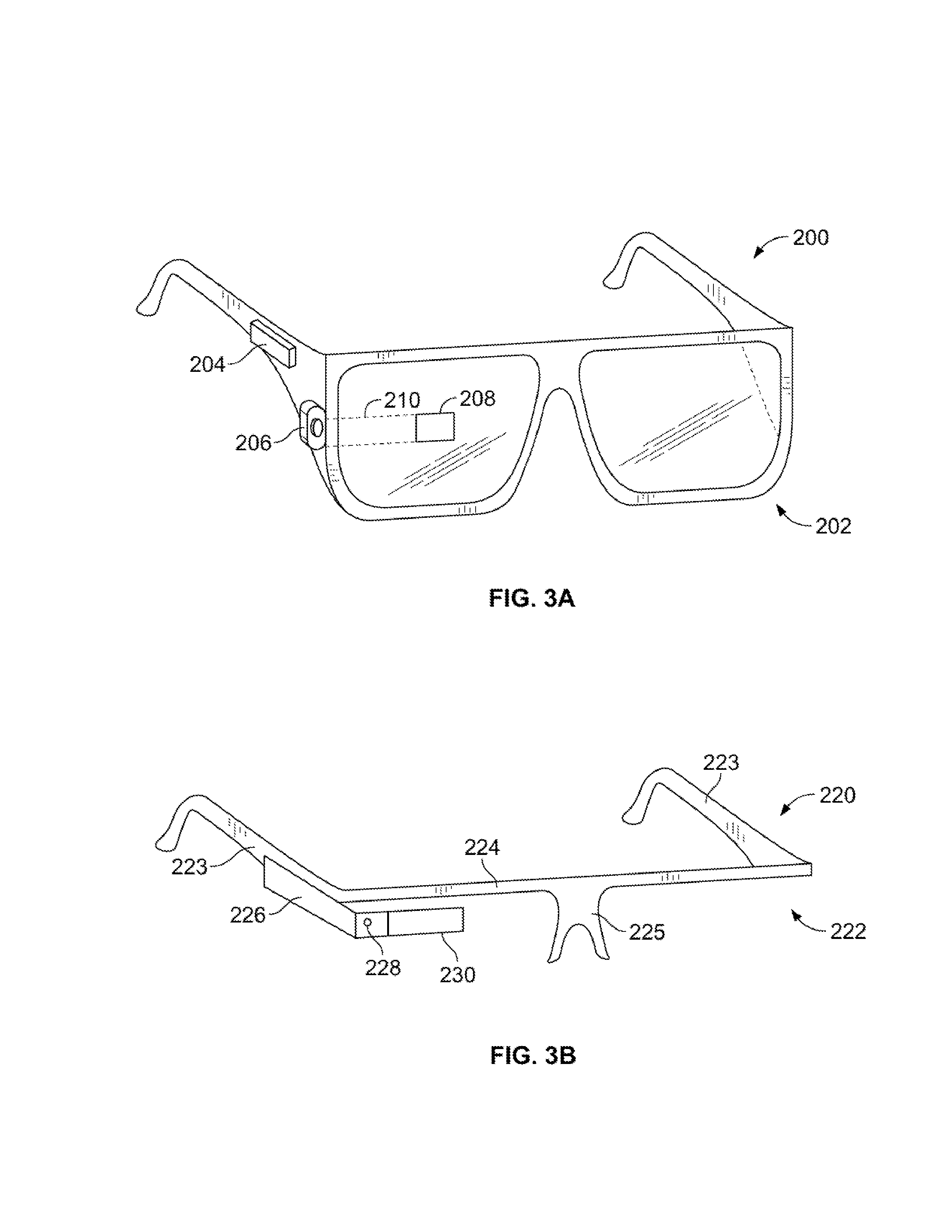 Wearable device assembly with input and output structures