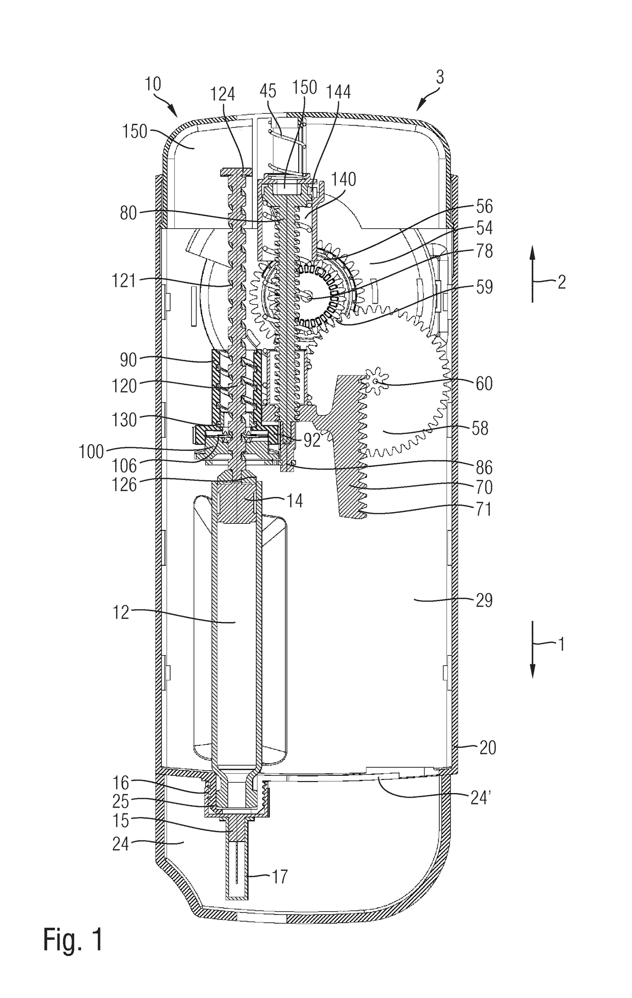 Hand-held drug injection device and dose setting limiter mechanism therefor