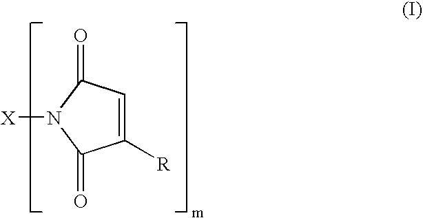 Maleimide compounds in liquid form