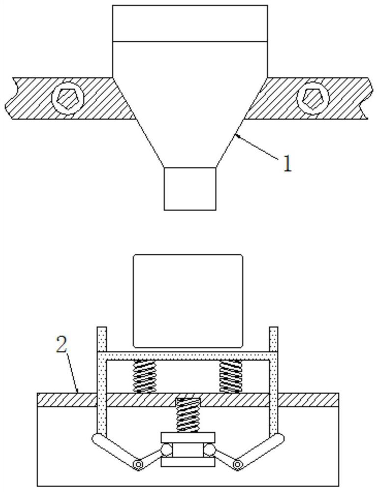 A filling device that keeps ink content constant based on changes in gravity