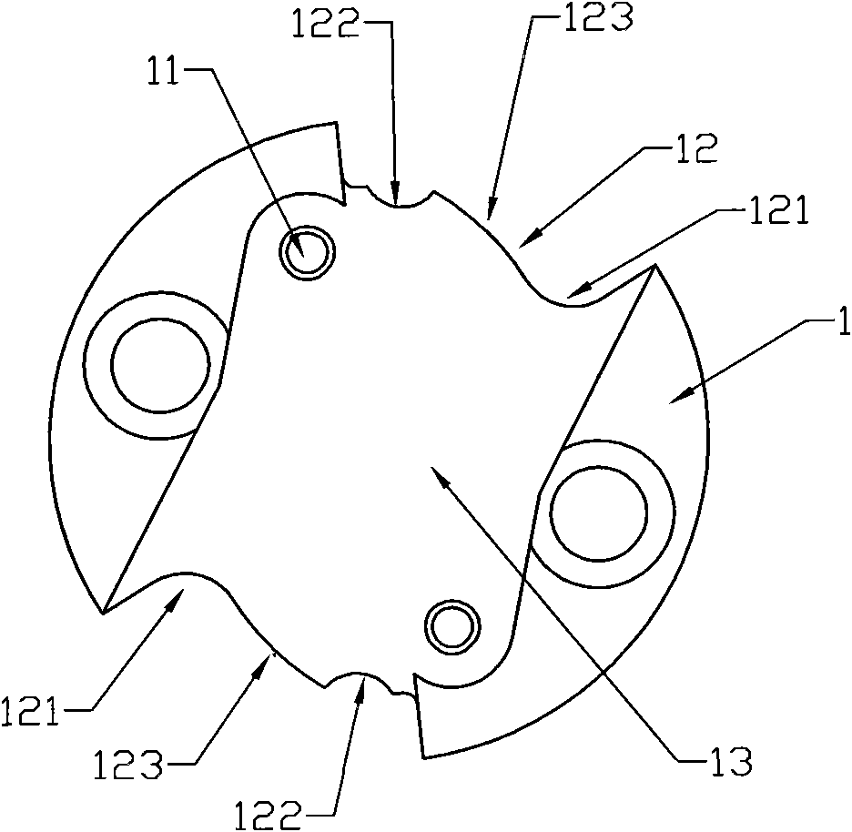 Rotating shaft clamping mechanism