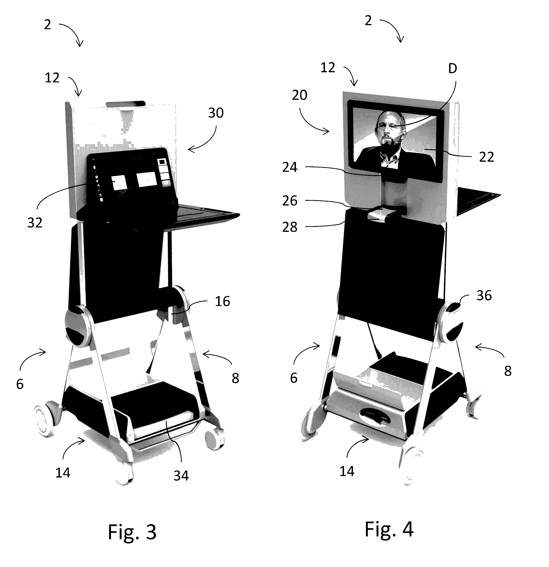 Portable medical cart system