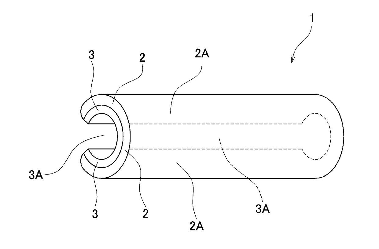 Adhesive plaster structure for treating wounds caused by ingrown nails