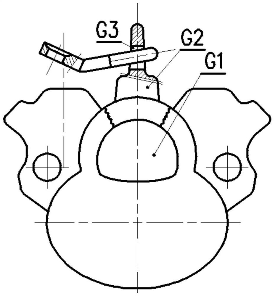 Double-door type pedicle screw plate system for cervical vertebra