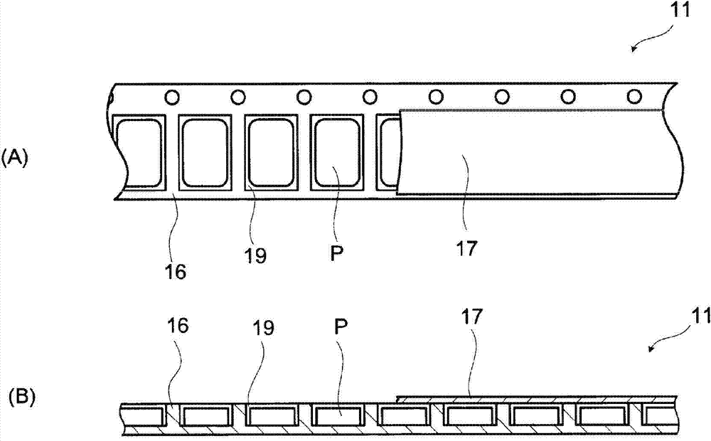 Method for manufacturing carrier tape