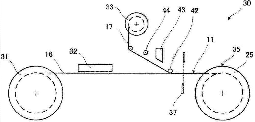 Method for manufacturing carrier tape