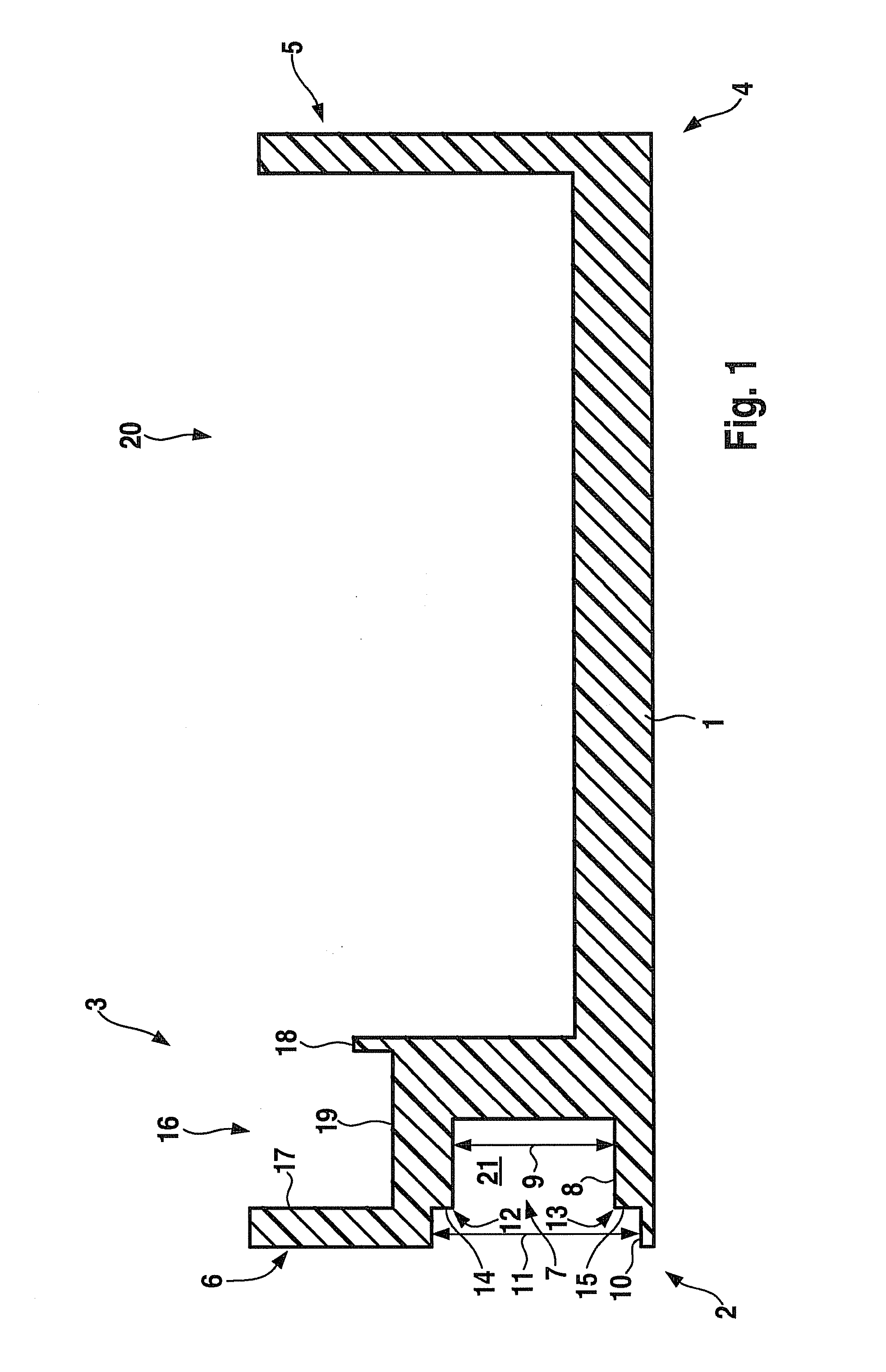 Coil configuration having a coil brace of an electromagnetic drive