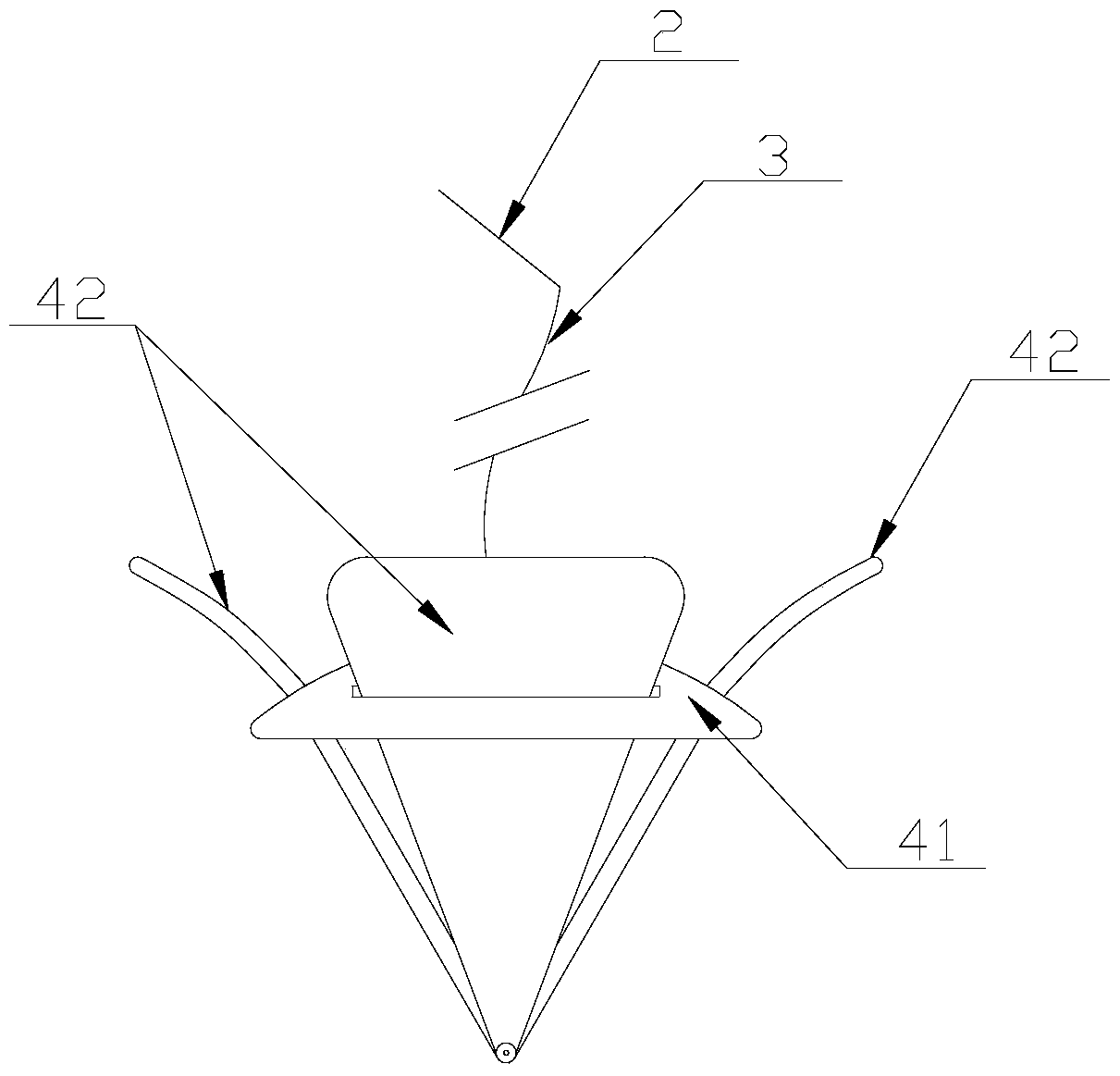 Organ puncture and fixation device for laparoscopic surgery