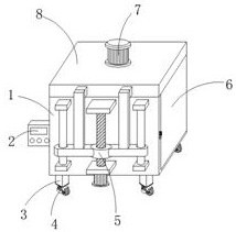 Intelligent integrated device for extracting heparin sodium