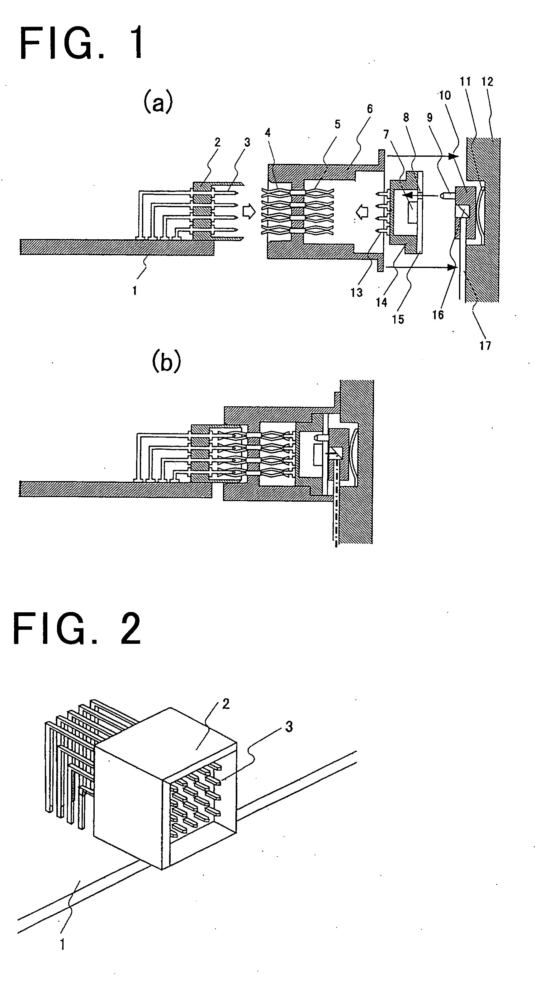 Optical backplane connector, photoelectric conversion module and optical backplane