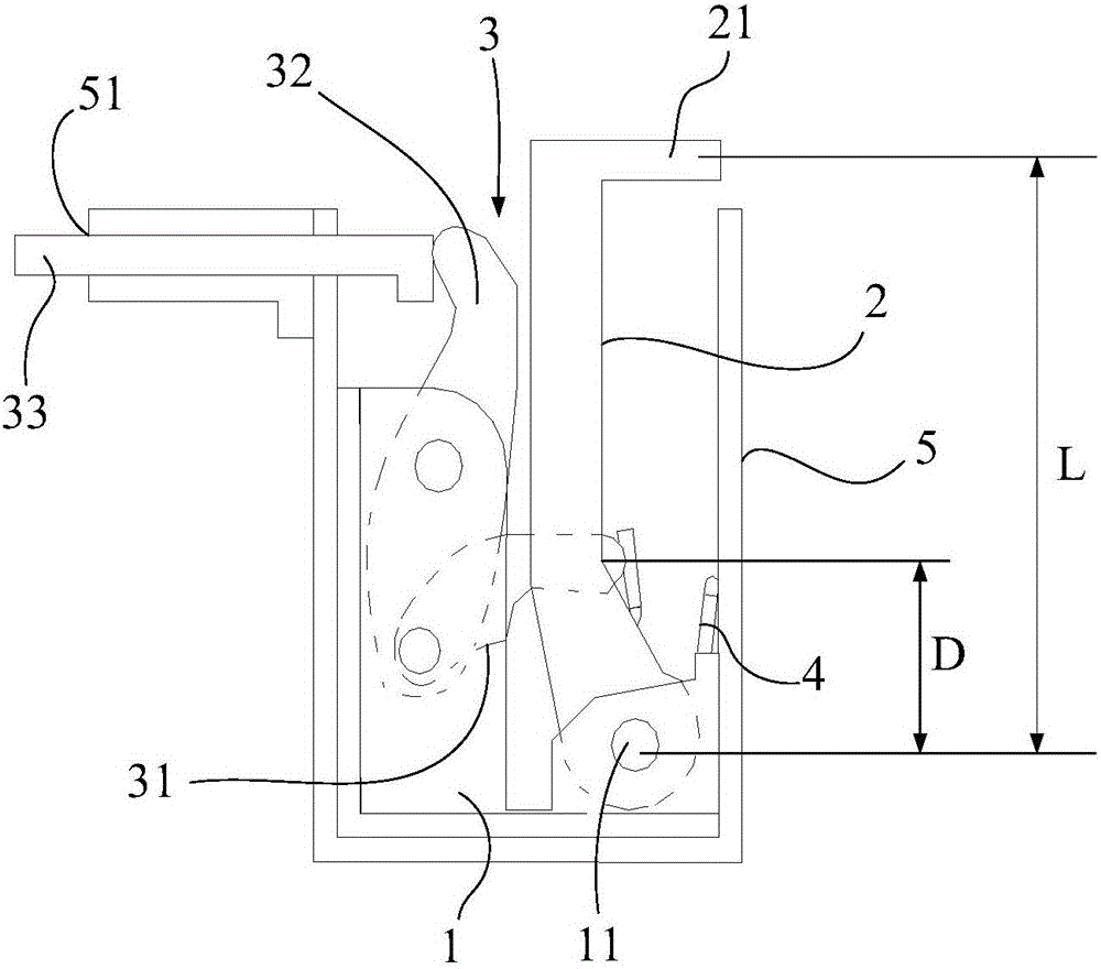 Refrigerator power-assisted door handle assembly and refrigerator