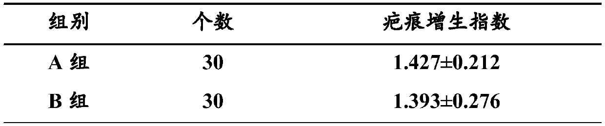 Compound scar-resistant silicone spray and preparation method thereof