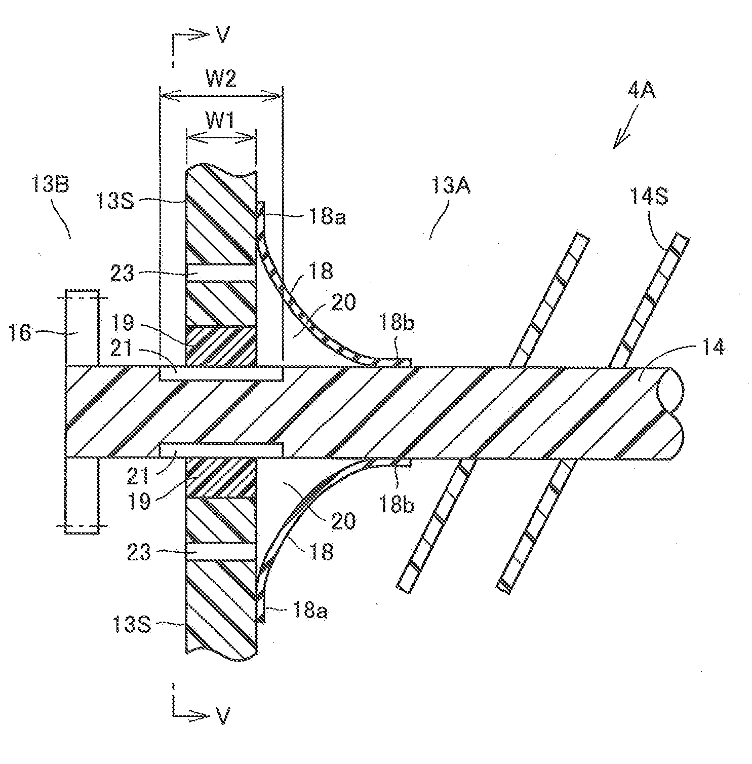 Developer containing device and image forming apparatus