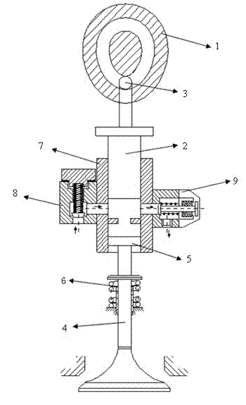 Variable air valve lift mechanism of internal combustion engine