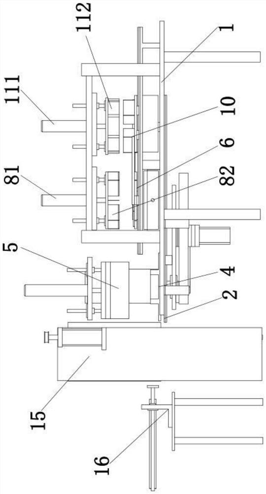 An ultrasonic cake cutting machine