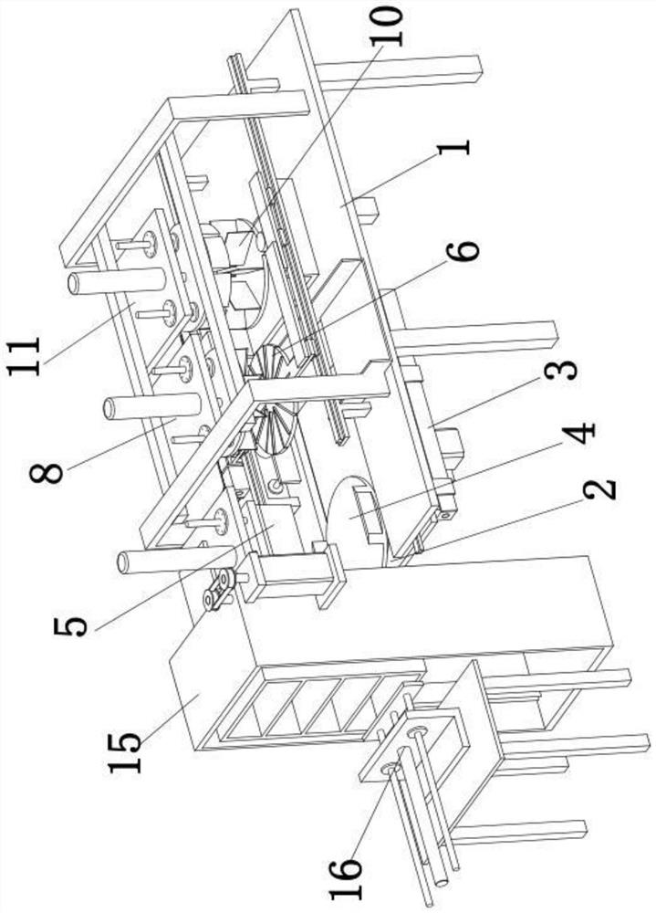 An ultrasonic cake cutting machine