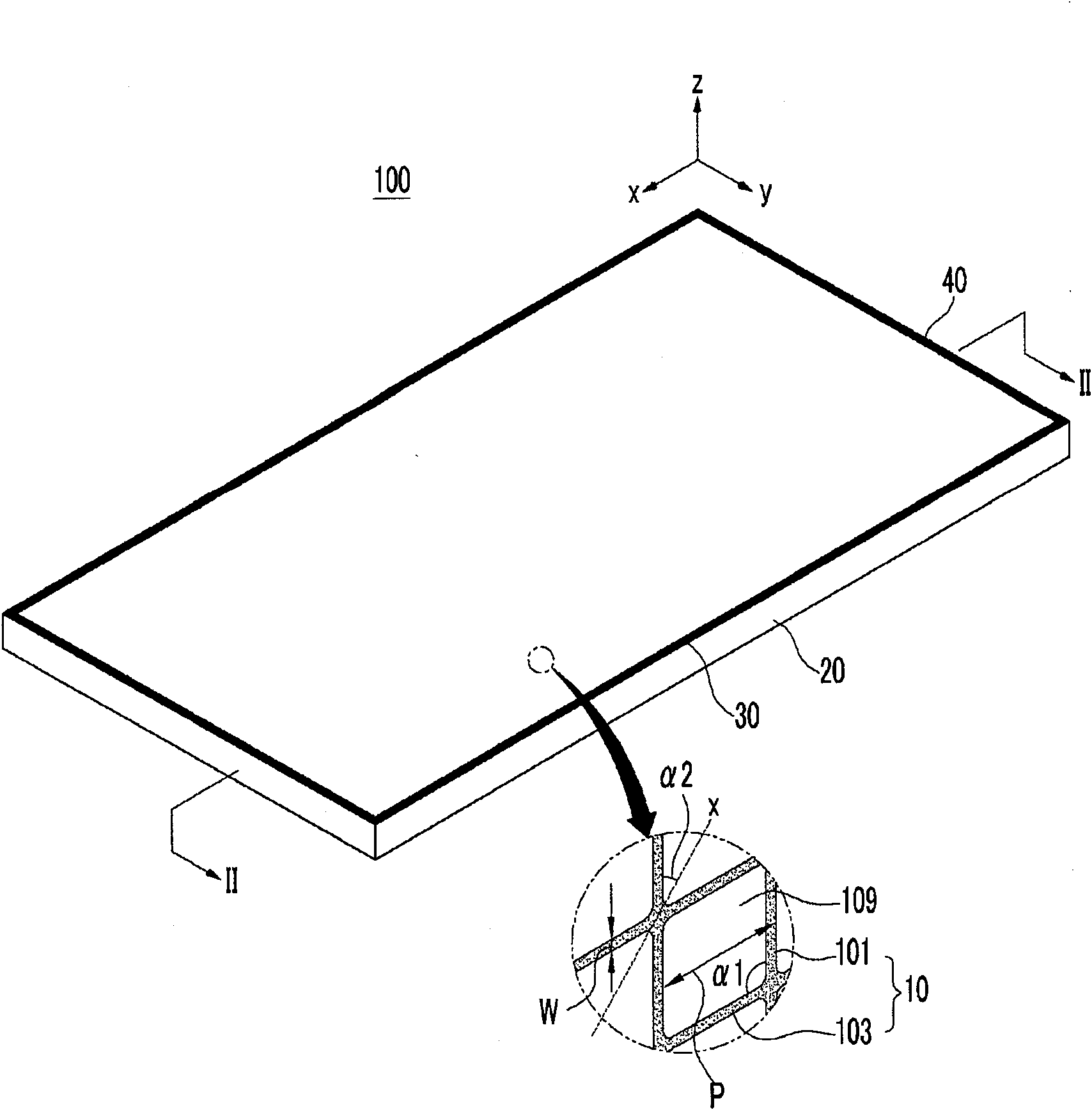 A black conductive paste composition, an anti-electromagnetic wave filter comprising the composition and a display