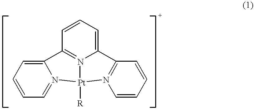Terpyridine-platinum(II) complexes