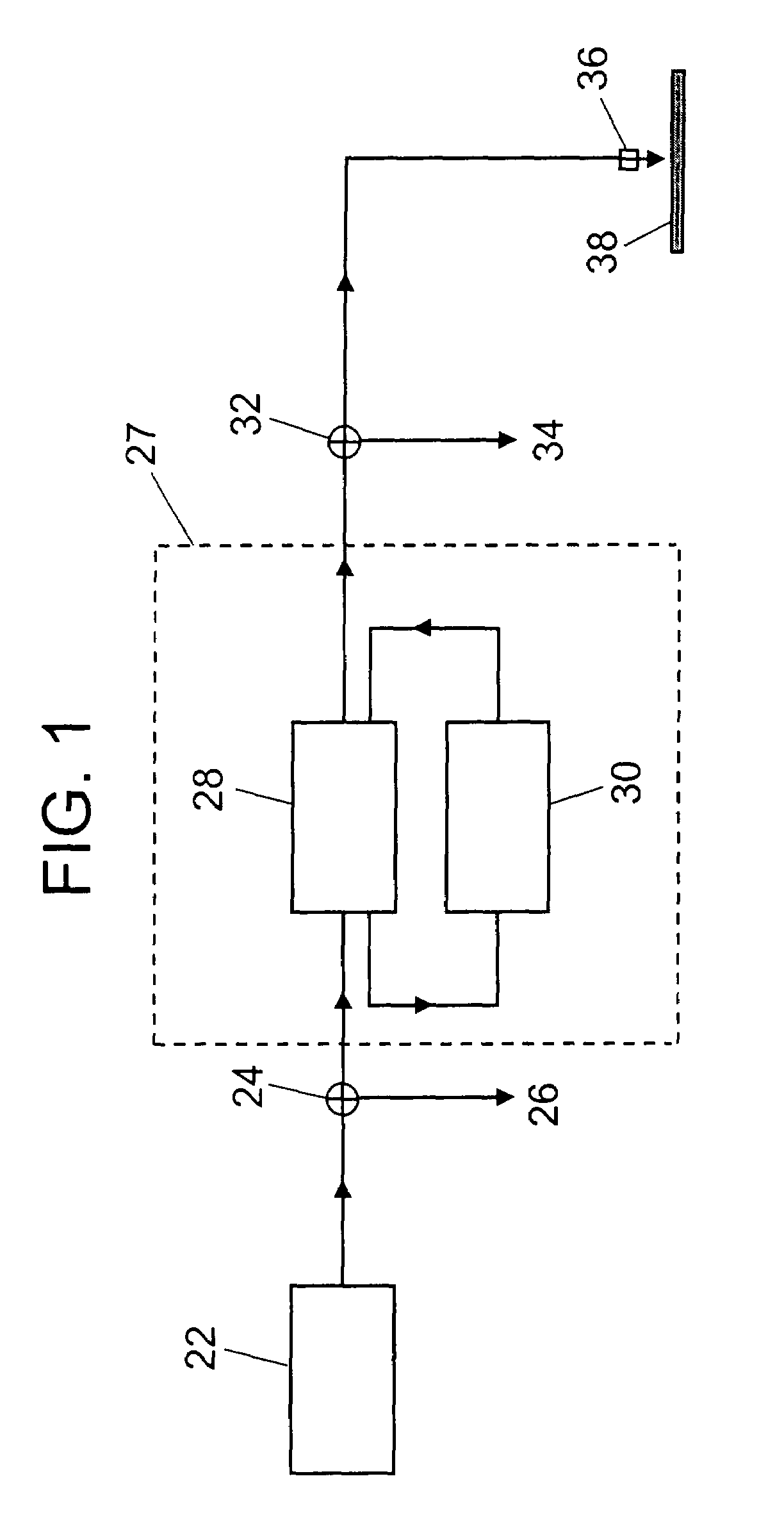 Method and apparatus for treating a substrate with an ozone-solvent solution