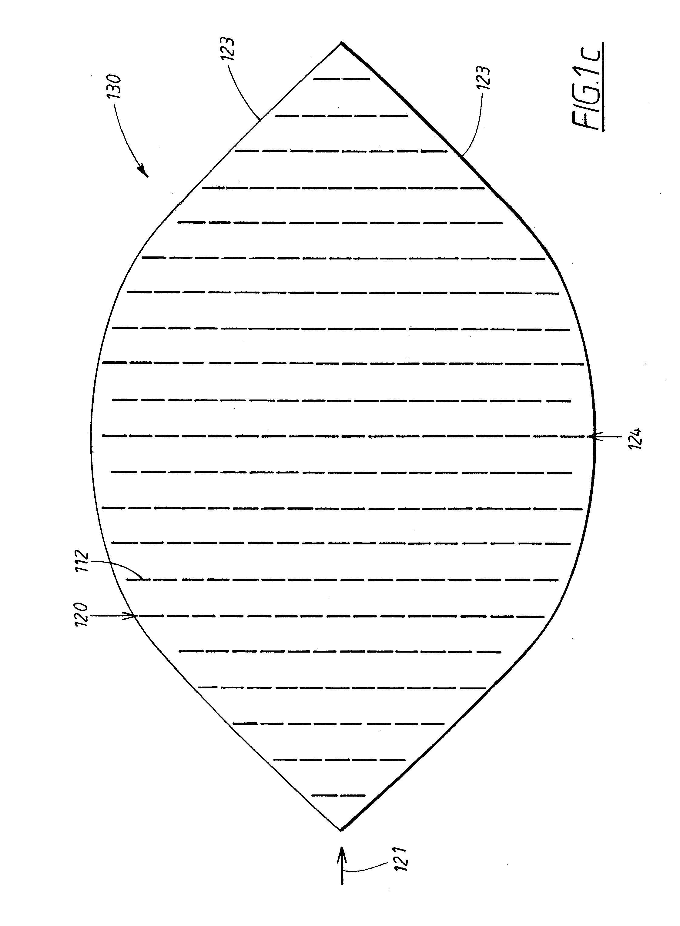 Method and arrangement for a low radar cross section antenna