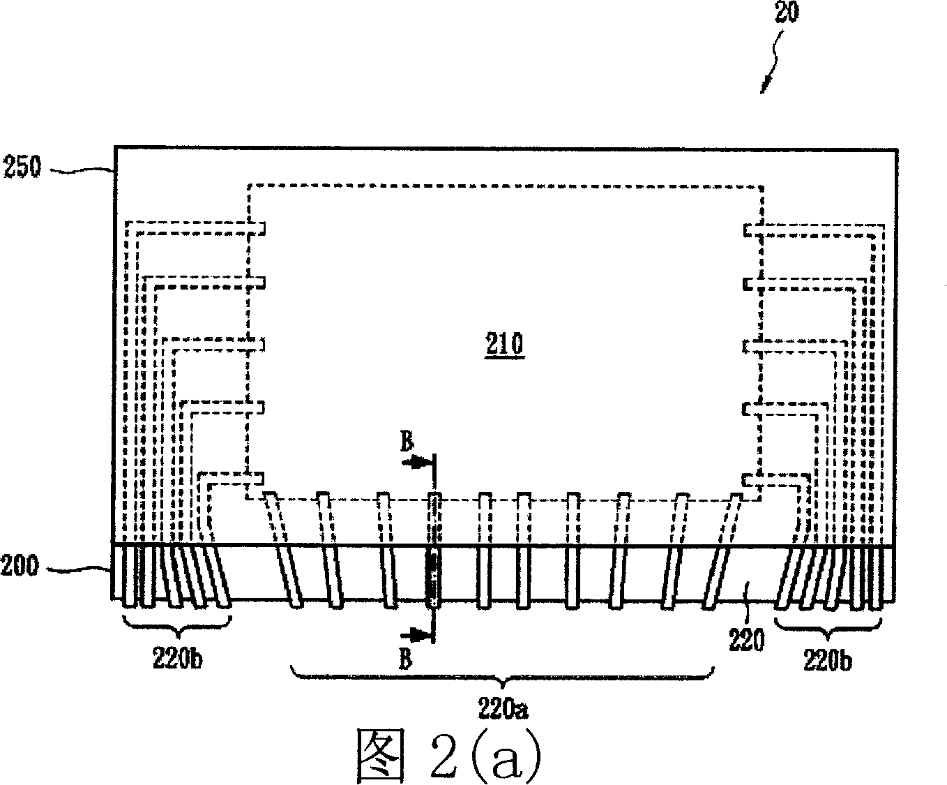 Encapsulation method and structure for OLED device
