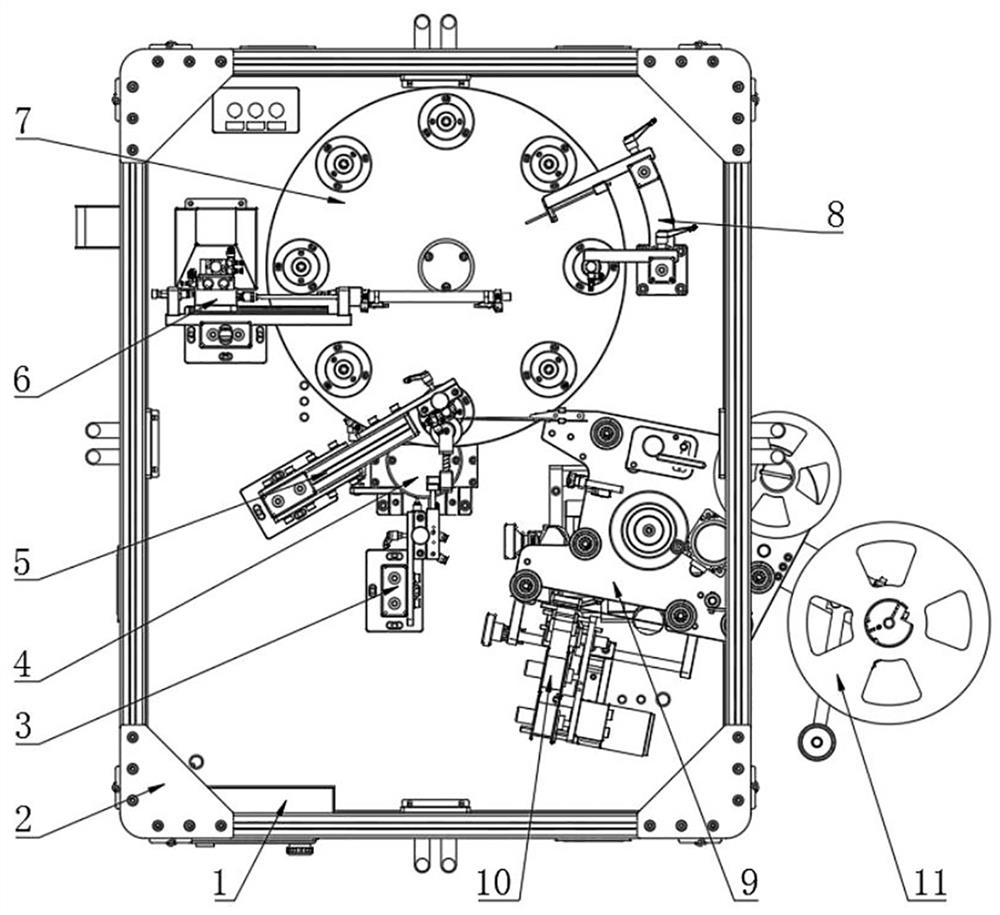 Full-automatic non-setting adhesive labeling machine