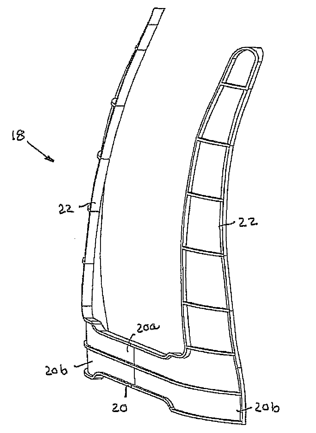 Backpack frame