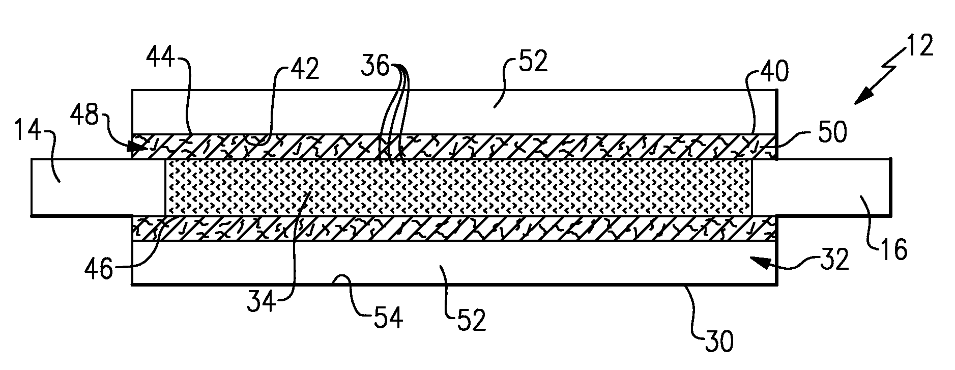 Wire tube structure for exhaust component