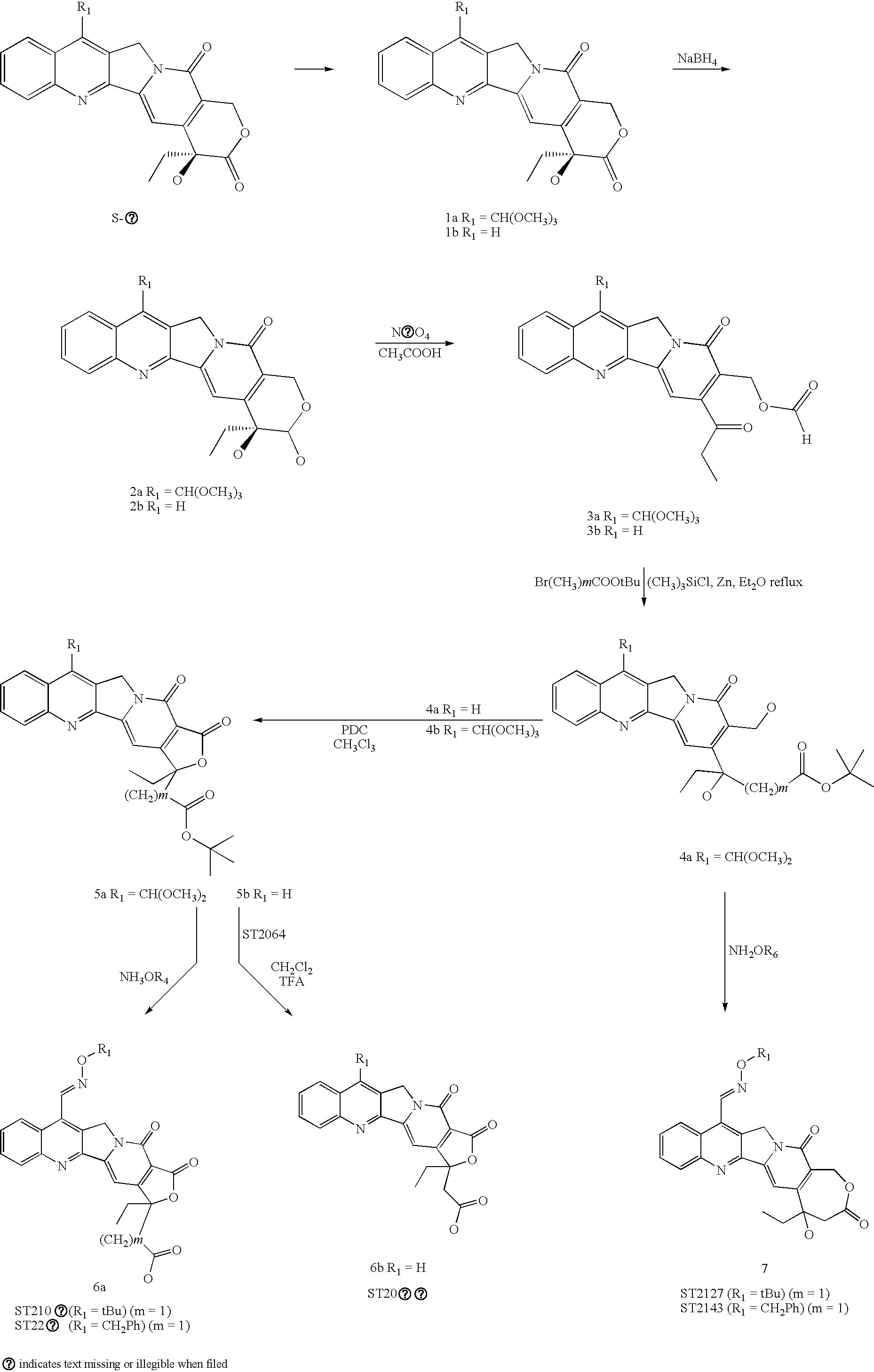 Camptothecins with a modified lactone ring