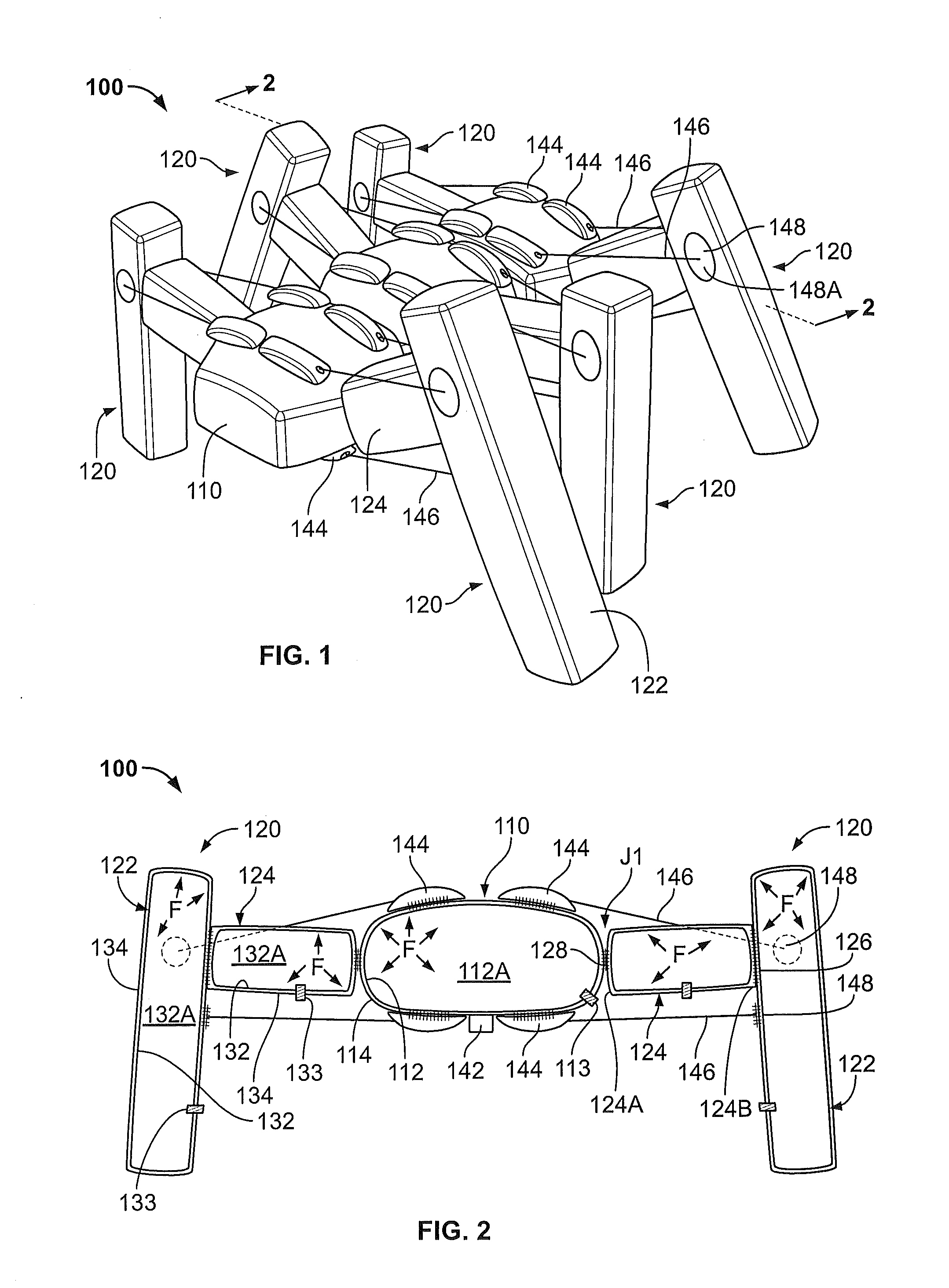 Inflatable robots, robotic components and assemblies and methods including same