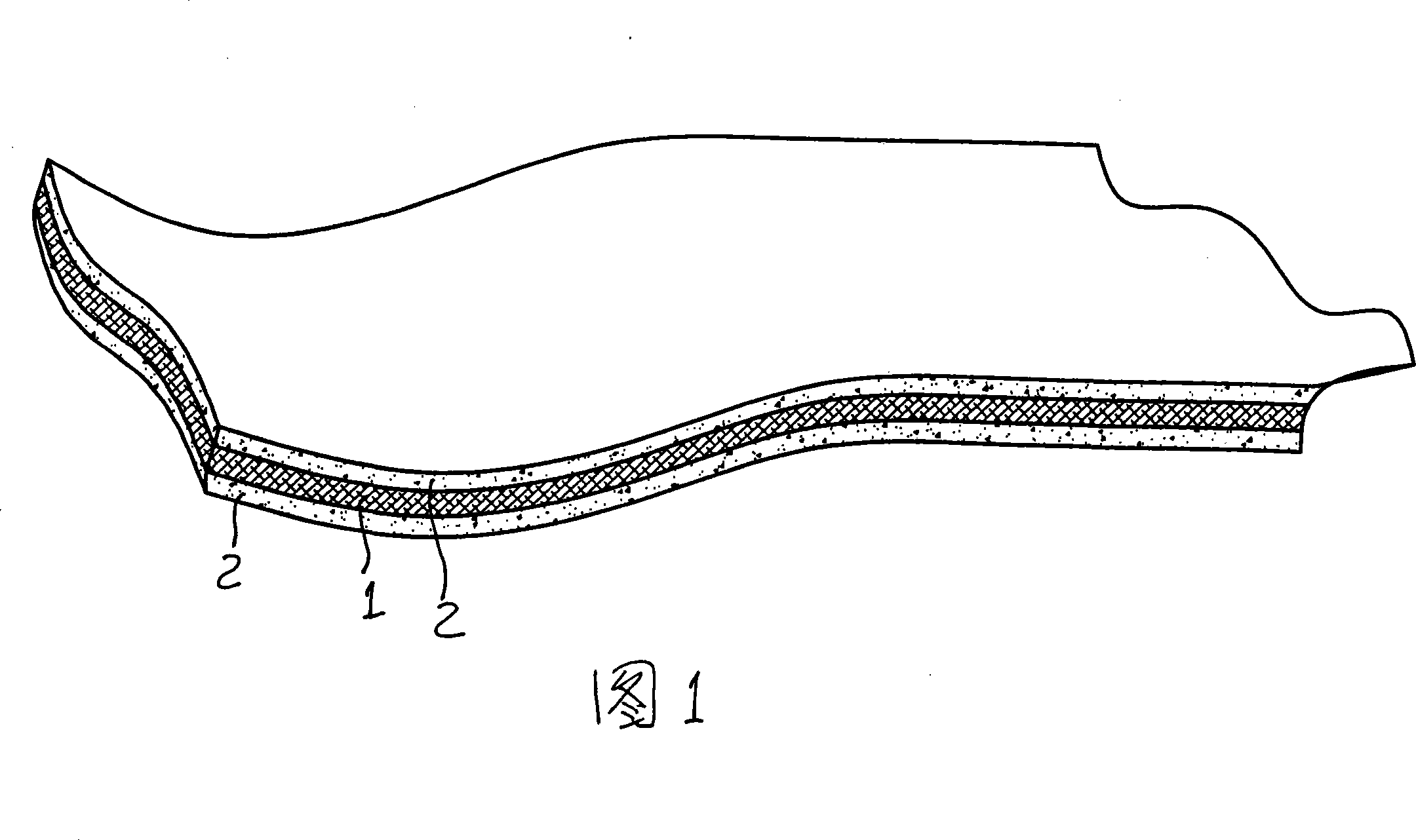 Polymer composite heat resisting waterproof sheet and preparation method thereof