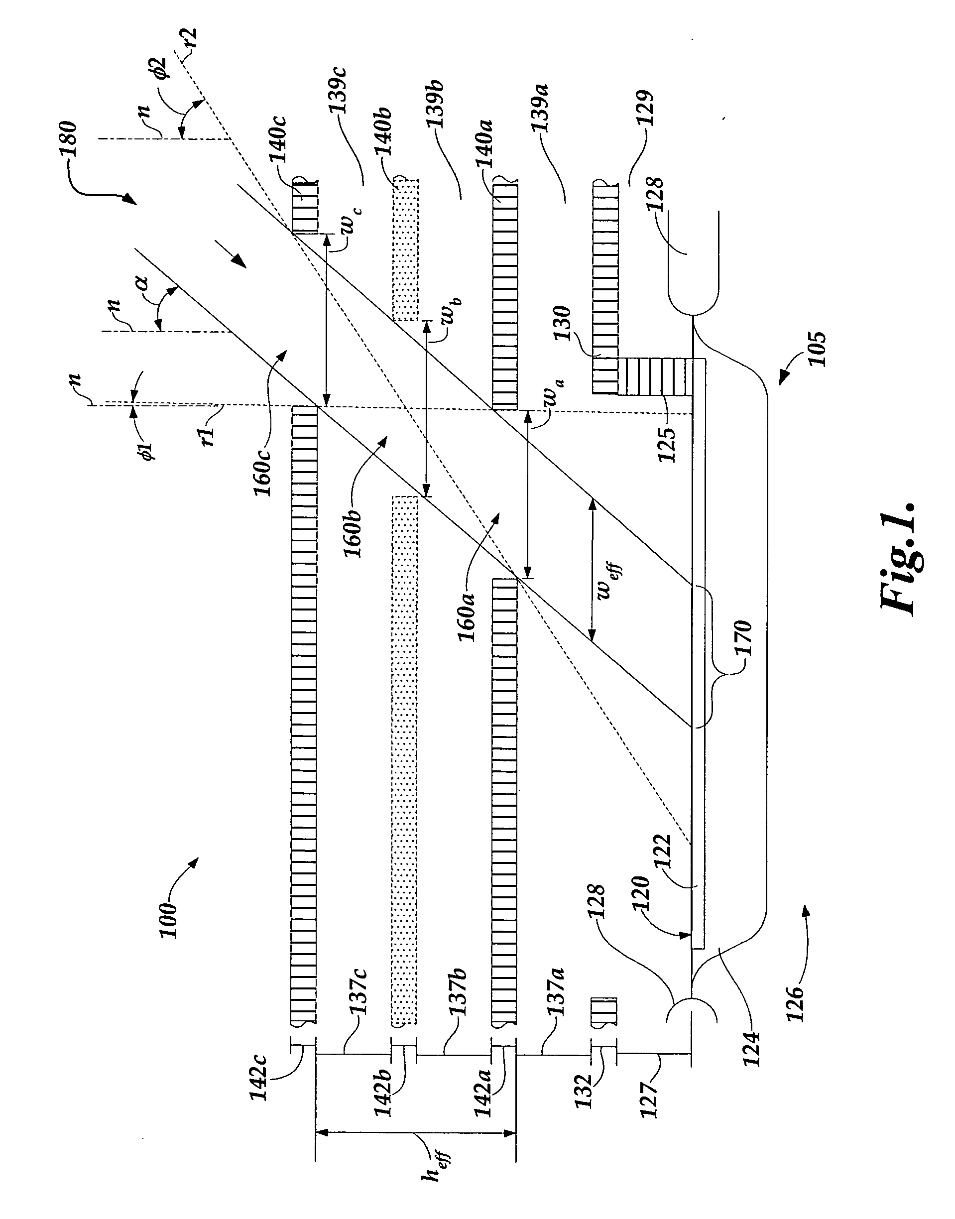 Incident light angle detector for light sensitive integrated circuit