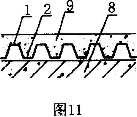 Method of multipurpose of aluminium foil air layer in building and aluminium-plated plate with supports
