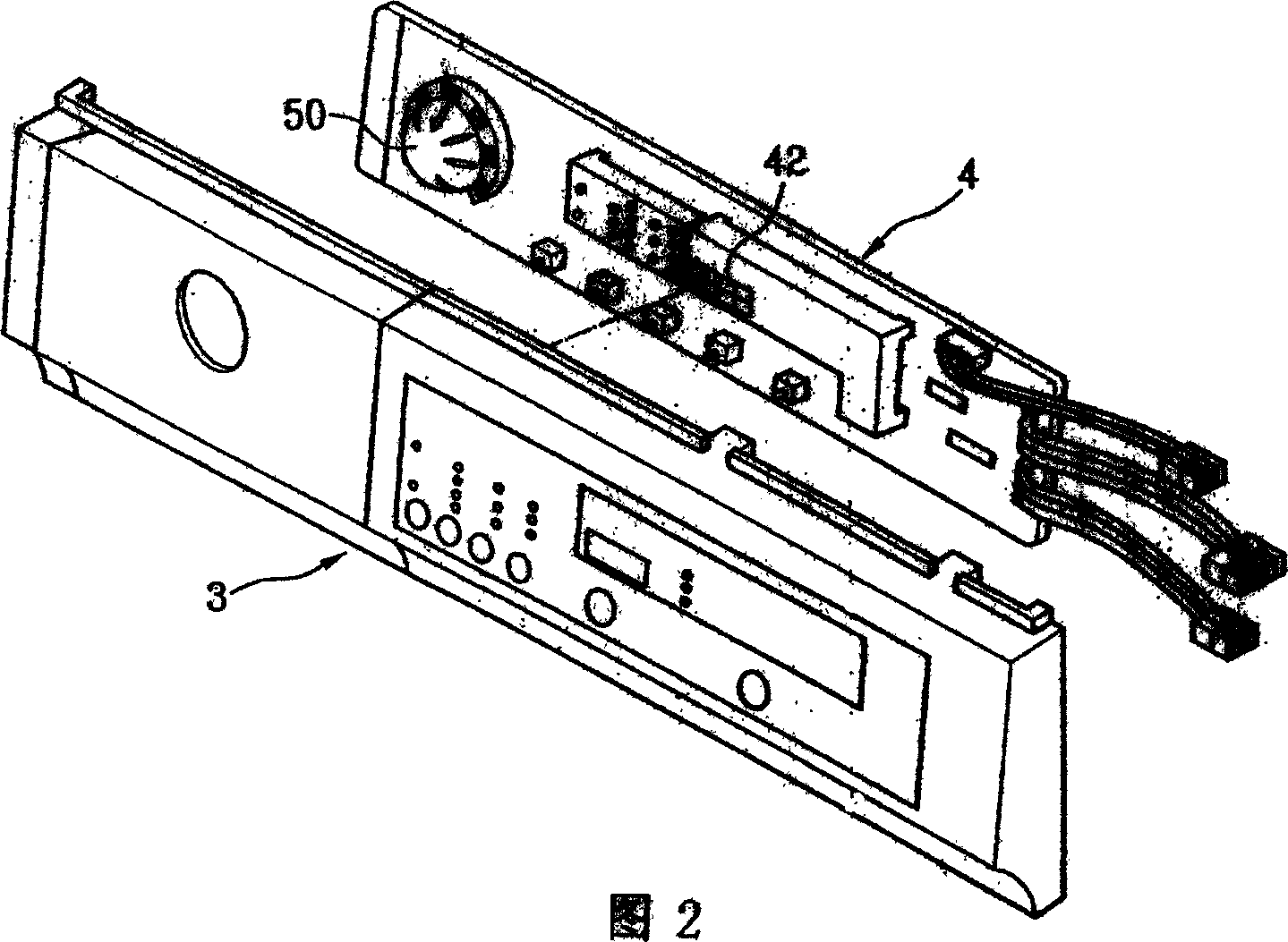 Knob mechanism structure of drum washing machine