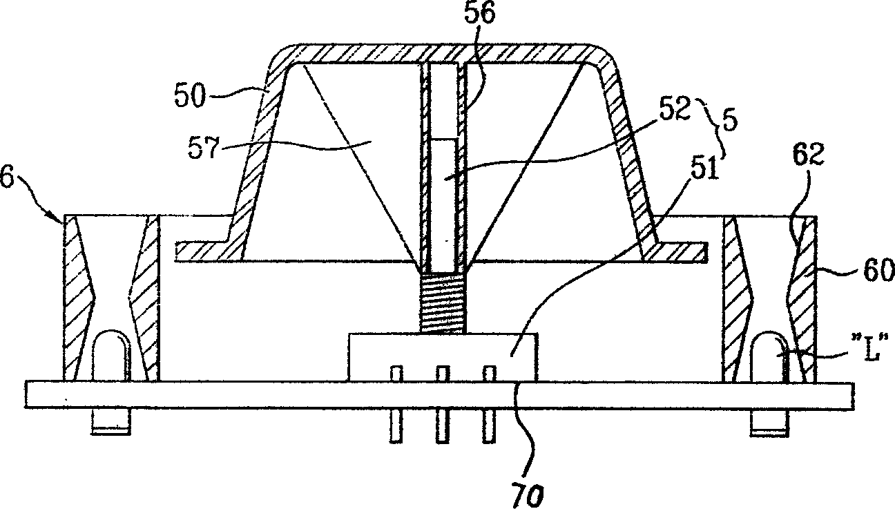 Knob mechanism structure of drum washing machine