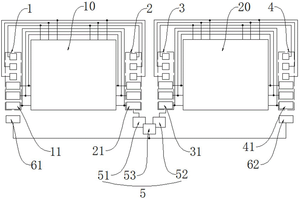 Liquid crystal light alignment circuit and liquid crystal panel