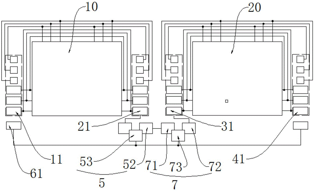 Liquid crystal light alignment circuit and liquid crystal panel