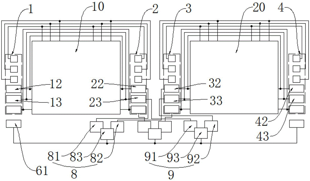 Liquid crystal light alignment circuit and liquid crystal panel