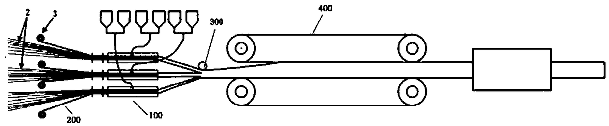 Fiber reinforced composite sleeper and preparation method thereof