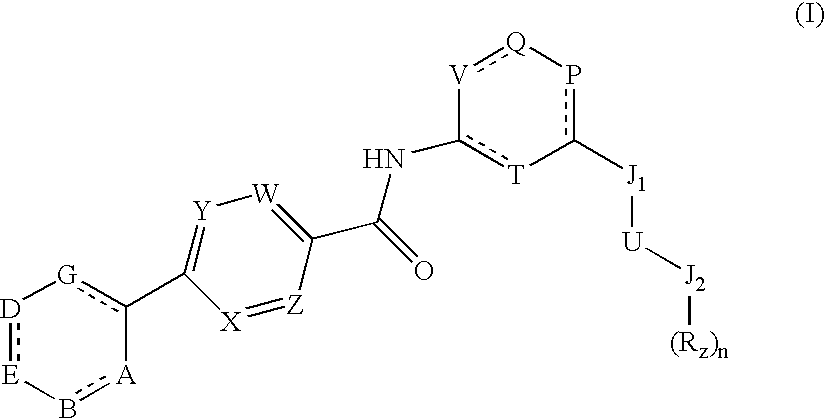 Heteroalkyl-substituted biphenyl-4-carboxylic acid arylamide analogues