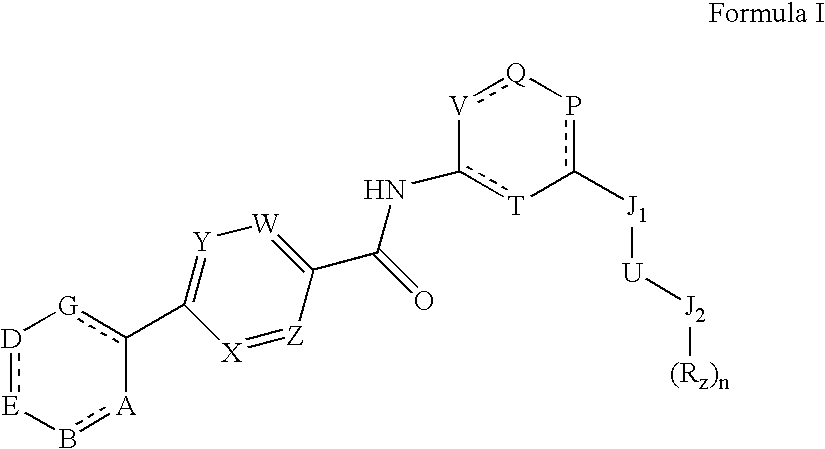 Heteroalkyl-substituted biphenyl-4-carboxylic acid arylamide analogues