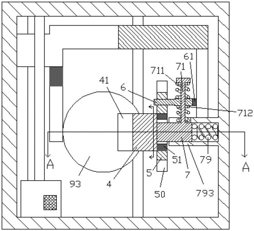 Water heater water outlet nozzle component having guide chute and capable of adjusting speed