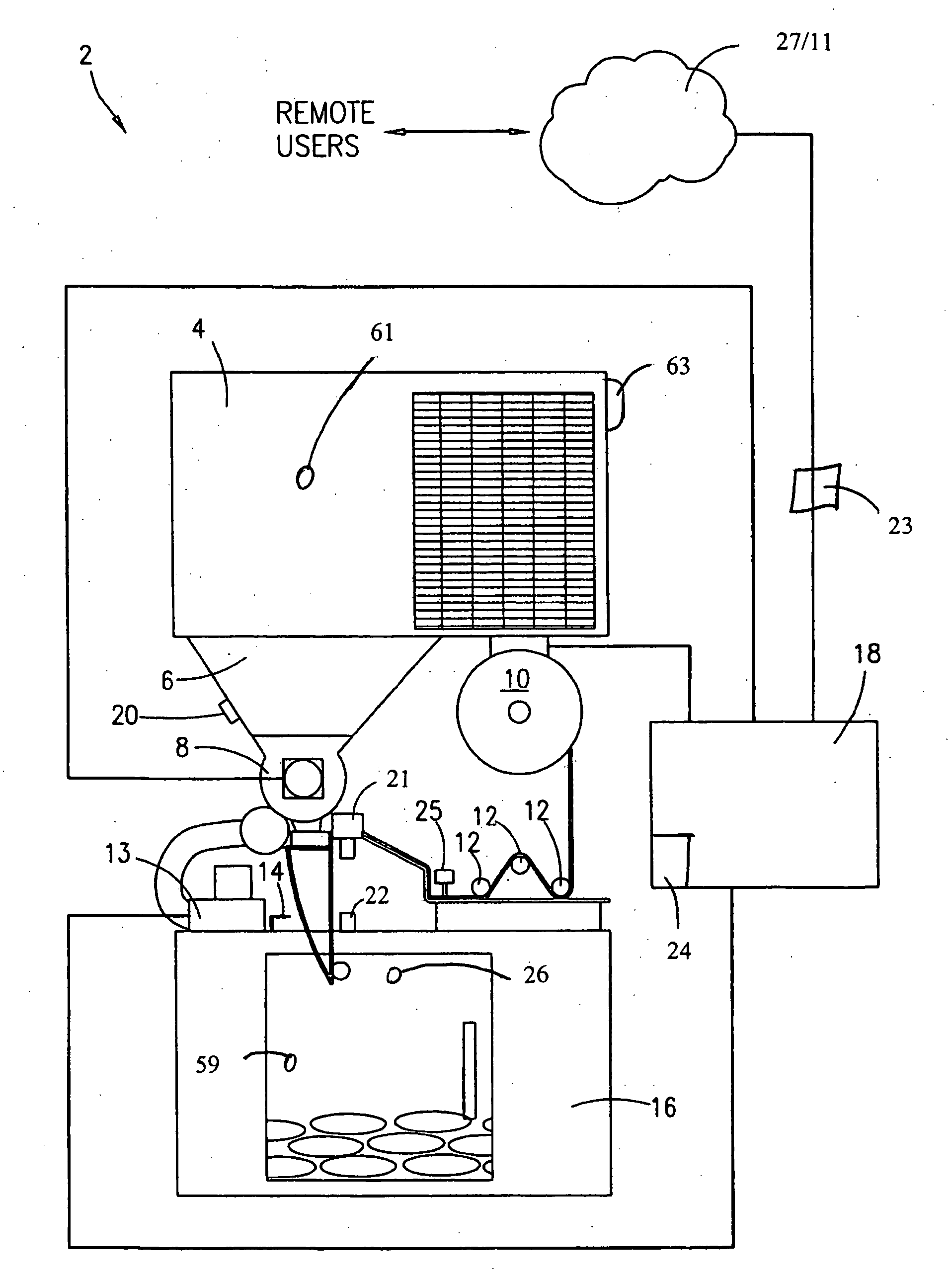 Ice bagging system and method