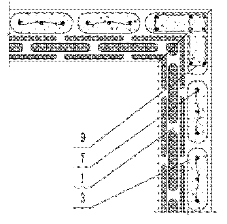 Concrete dense column gypsum composite wallboard deployed small high-rise residential hybrid structure system